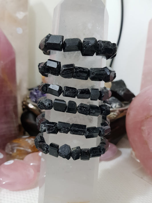 1 Natural Black Tourmaline Bracelet