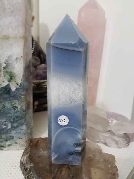 Agate Crystal Tower - AT1