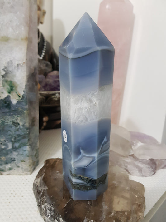 Agate Crystal Tower - AT1