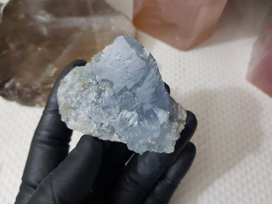 Celestite Crystal Cluster - C1