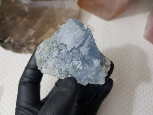 Celestite Crystal Cluster - C1