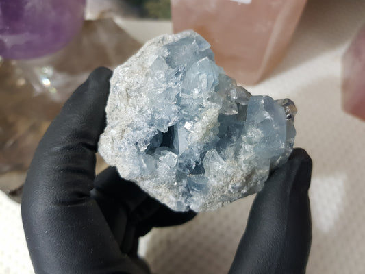 Celestite Crystal Cluster - C3