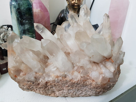 Clear Quartz Crystal Cluster - 14.9kg - CQC1