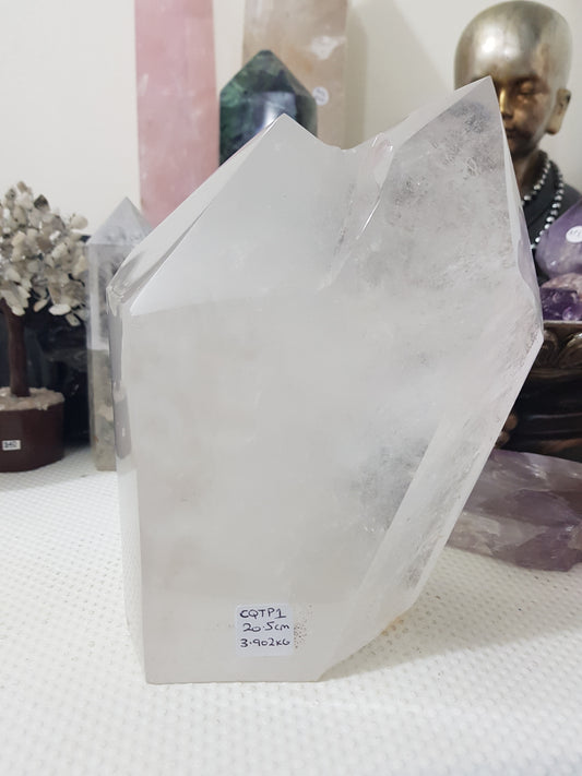 Huge Double Terminated Clear Quartz Crystal Point – CQTP1