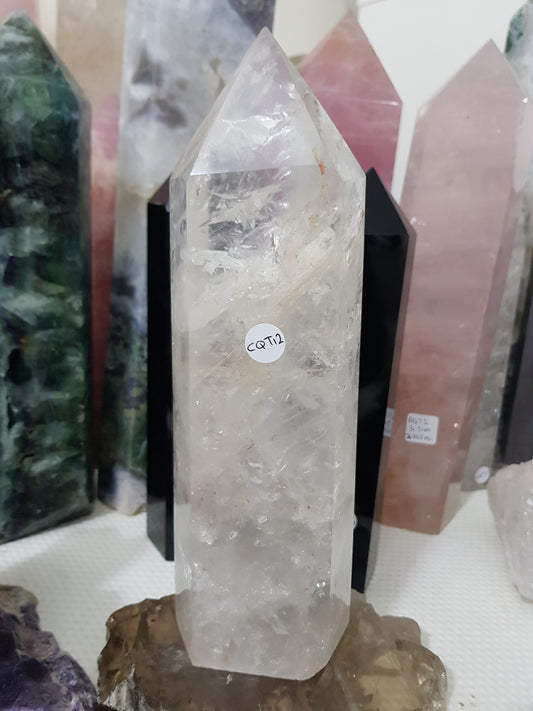 Clear Quartz Crystal Tower - CQT12