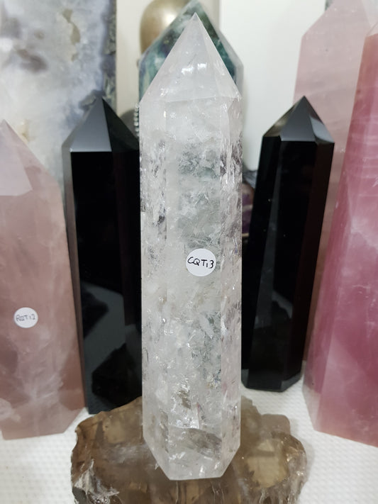 Clear Quartz Crystal Tower - CQT13