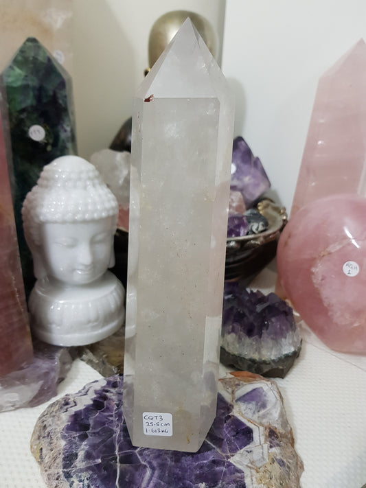 Clear Quartz Crystal Tower - CQT3