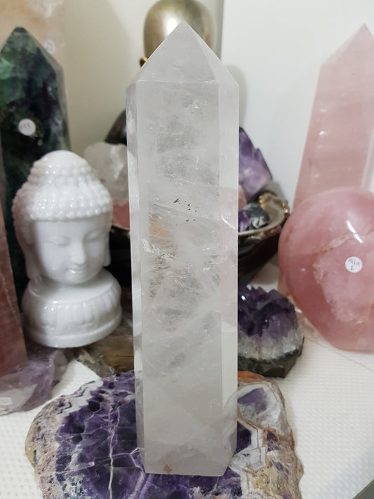 Clear Quartz Crystal Tower - CQT4