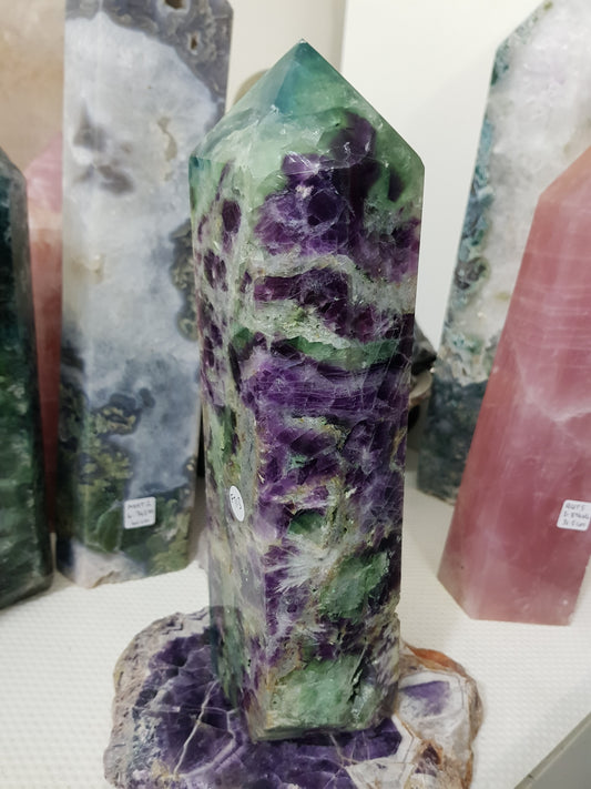 Fluorite Crystal Tower – FT13