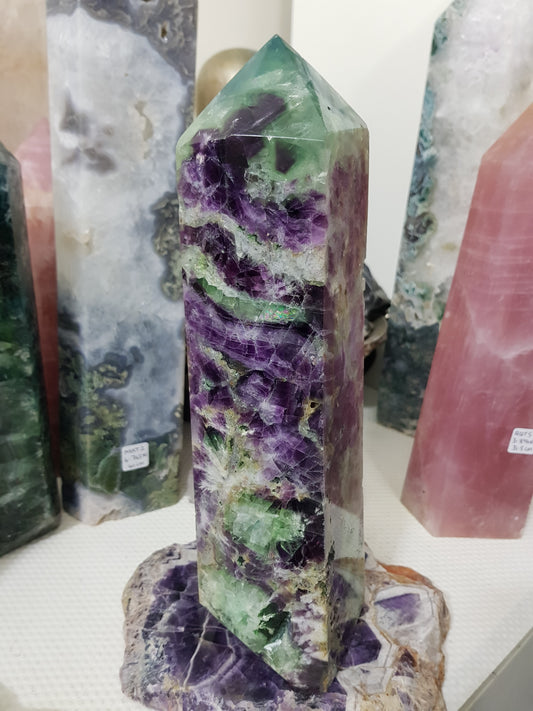 Fluorite Crystal Tower – FT13