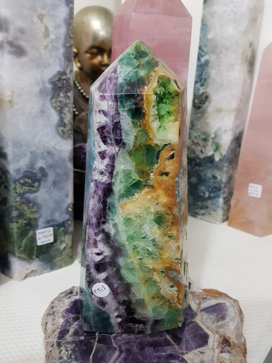 Fluorite Crystal Tower – FT15