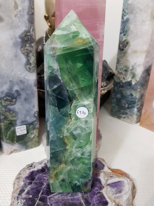 Fluorite Crystal Tower – FT16