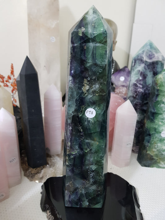 Fluorite Crystal Point – FT8