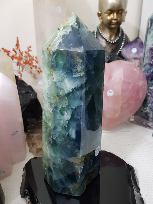 Fluorite Crystal Point – FT4