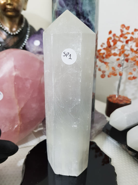 Selenite Point – Large - SP1