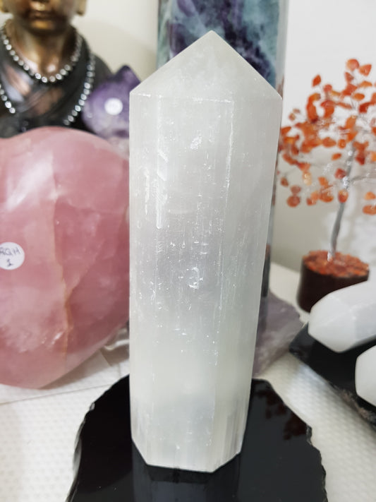 Selenite Point – Large - SP1