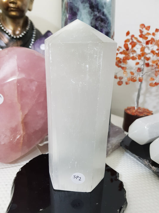 Selenite Point – Large - SP2