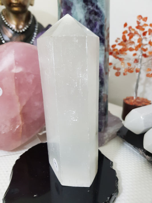 Selenite Point – Large - SP2