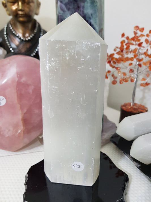 Selenite Point – Large - SP3