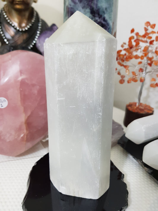 Selenite Point – Large - SP3