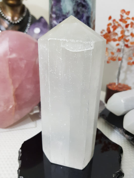 Selenite Point – Large - SP4