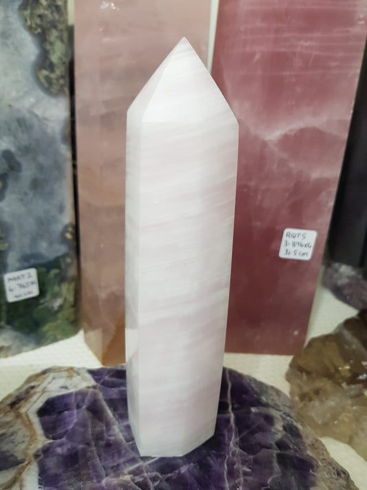 Mangano Calcite Crystal Point – MCP2