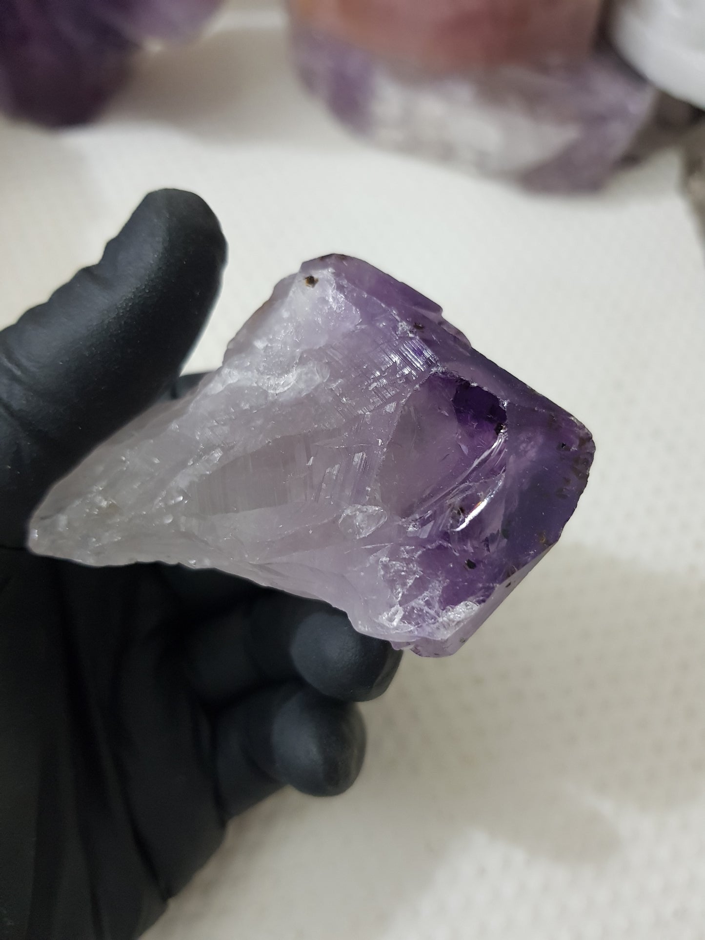 Natural Amethyst Crystal Point – AP11