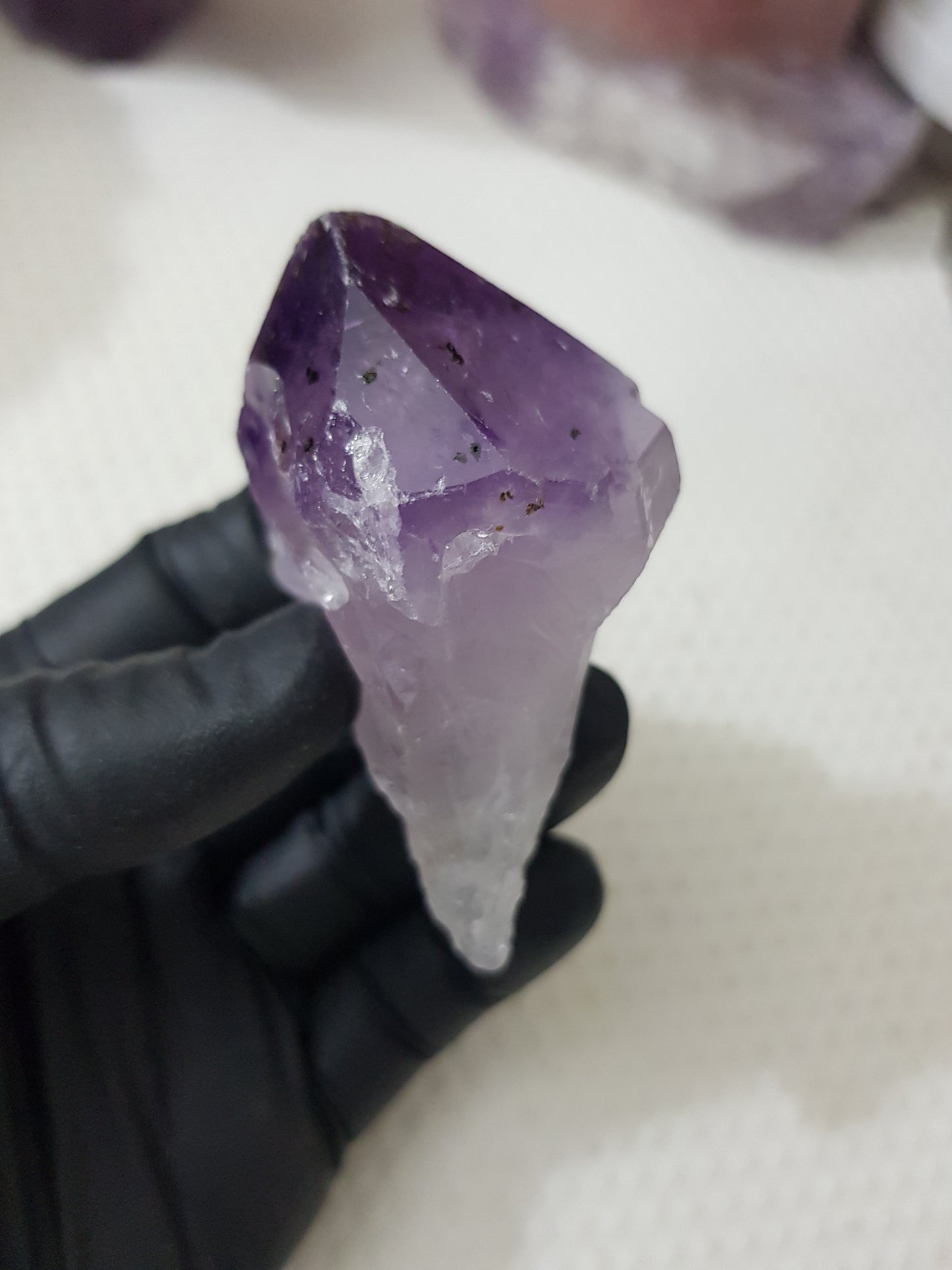 Natural Amethyst Crystal Point – AP11