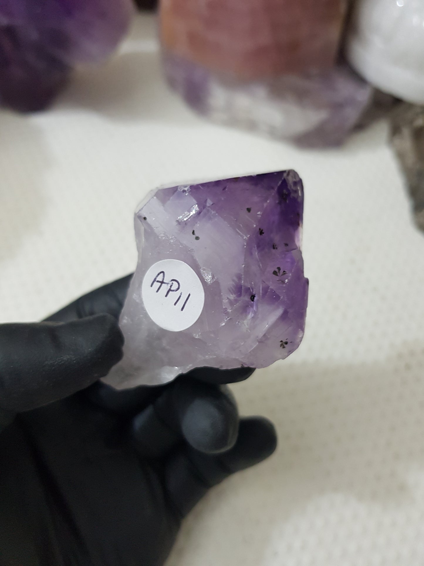 Natural Amethyst Crystal Point – AP11