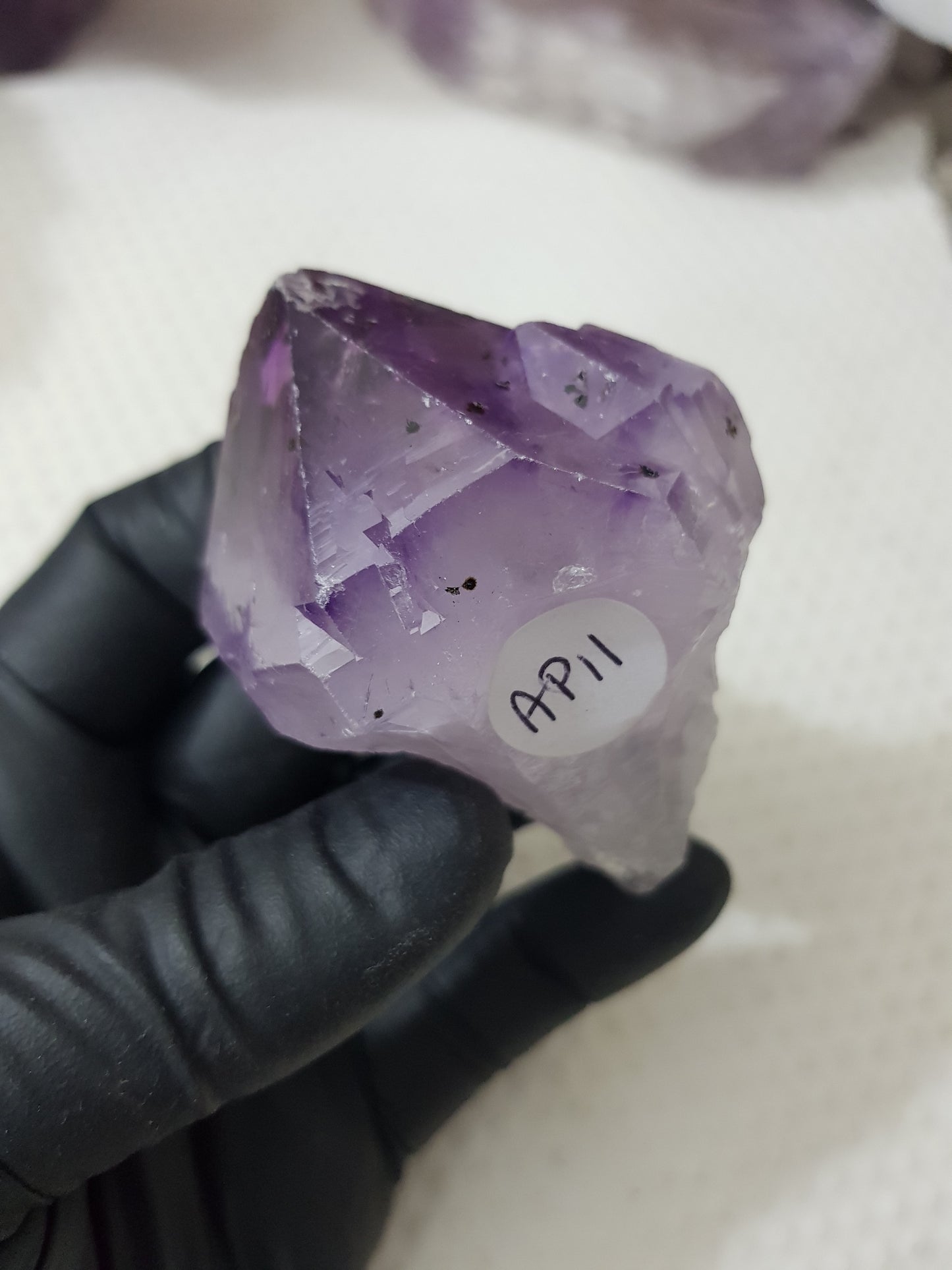 Natural Amethyst Crystal Point – AP11