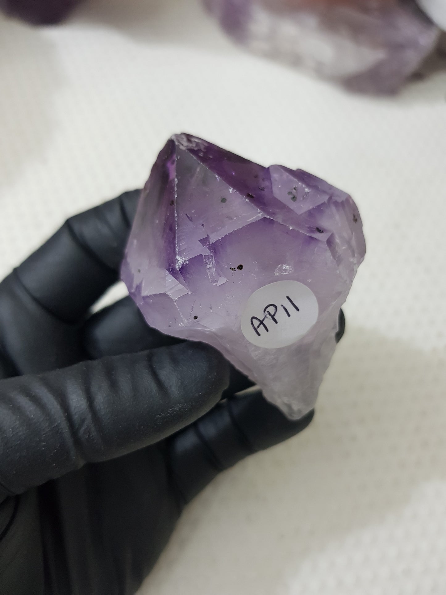 Natural Amethyst Crystal Point – AP11