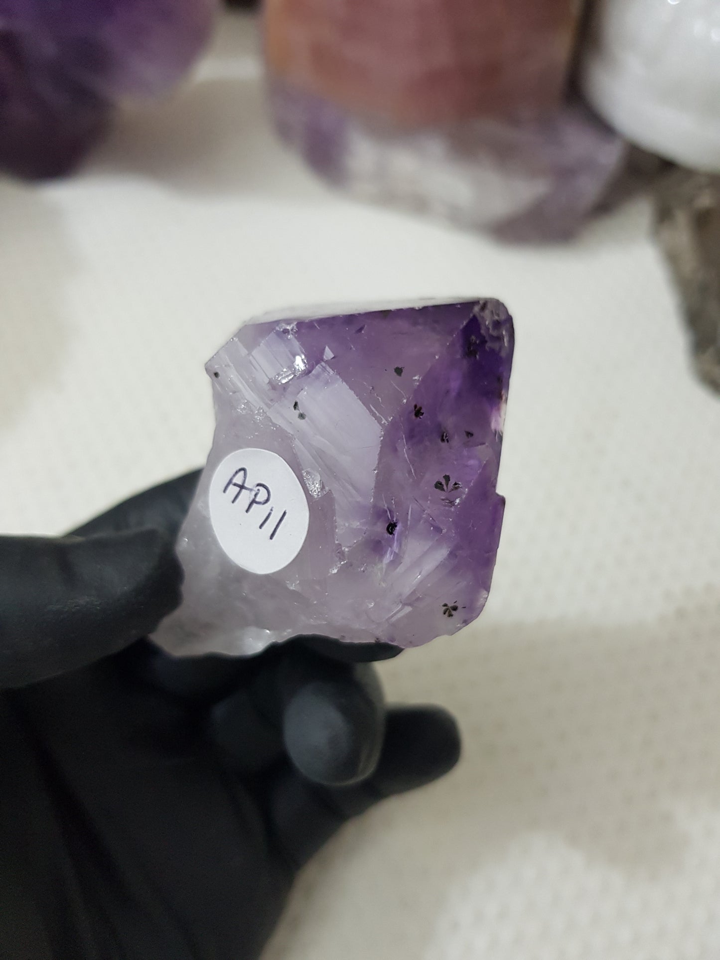 Natural Amethyst Crystal Point – AP11