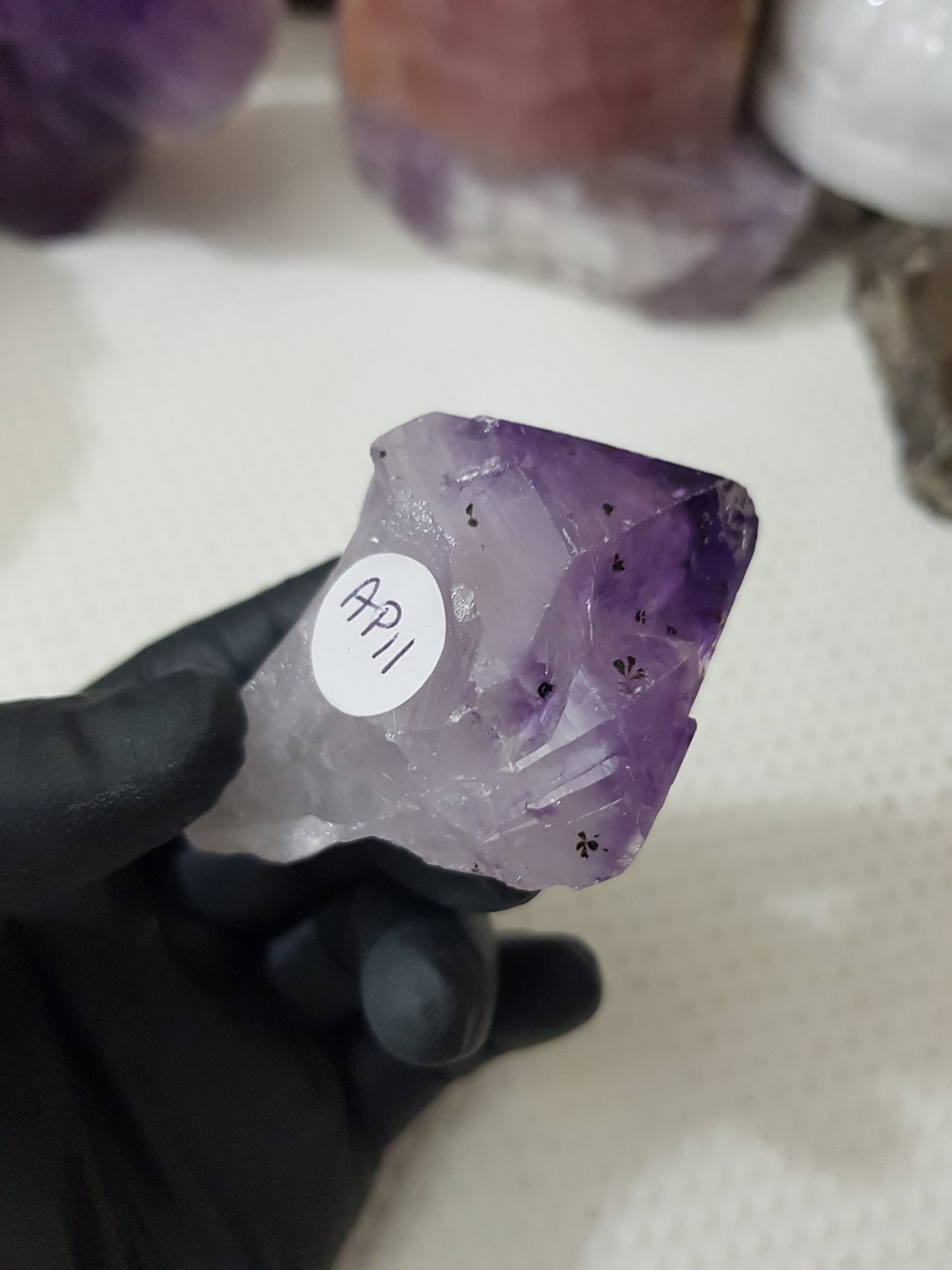 Natural Amethyst Crystal Point – AP11