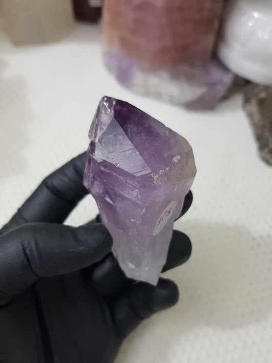 Natural Amethyst Crystal Point – AP8