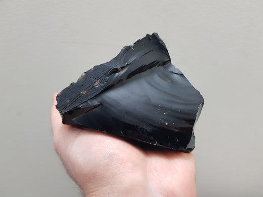 Natural Black Obsidian Crystal - BO13