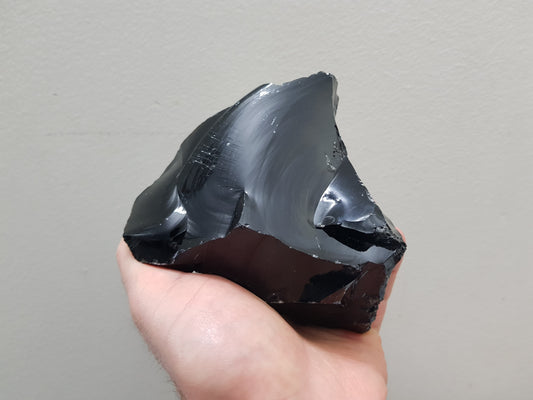 Natural Black Obsidian Crystal - BO16