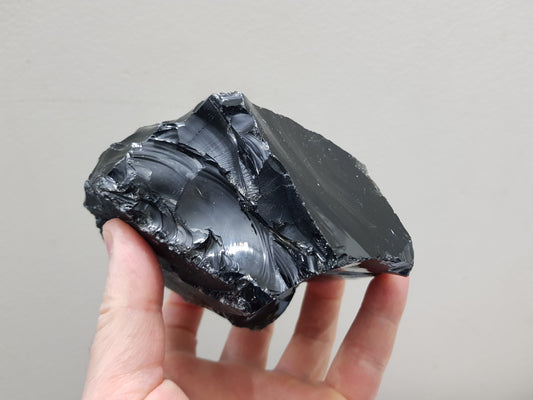 Natural Black Obsidian Crystal - BO17