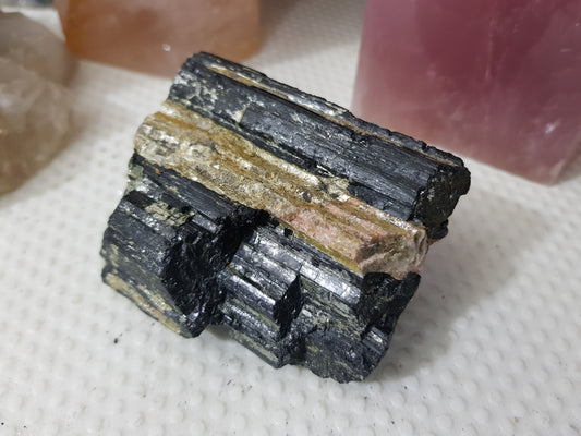 Natural Black Tourmaline Chunk - BT3