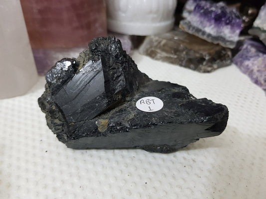 Natural Black Tourmaline Chunk - RBT1