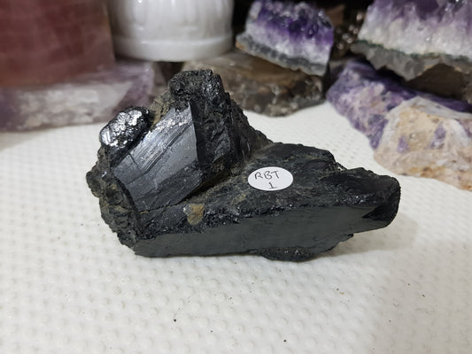 Natural Black Tourmaline Chunk - RBT1