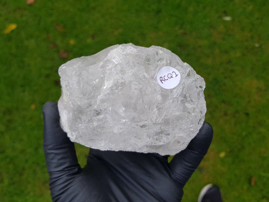 Natural Clear Quartz Crystal Chunk - RCQ2