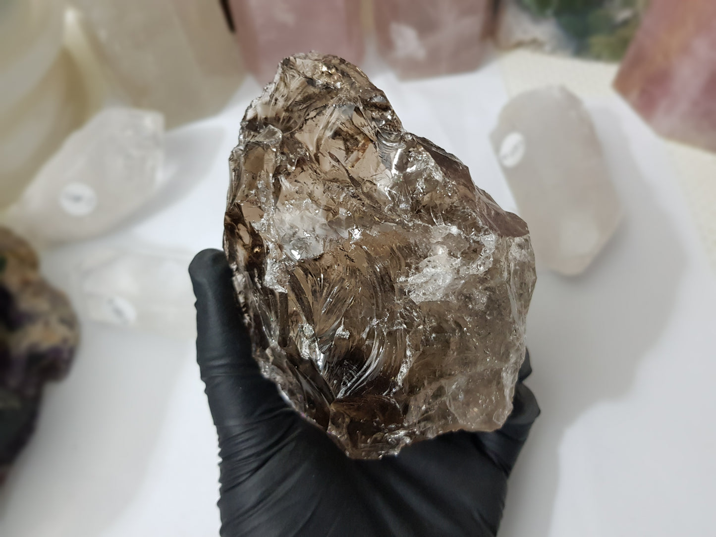 Natural Smoky Quartz Crystal - RSQ16