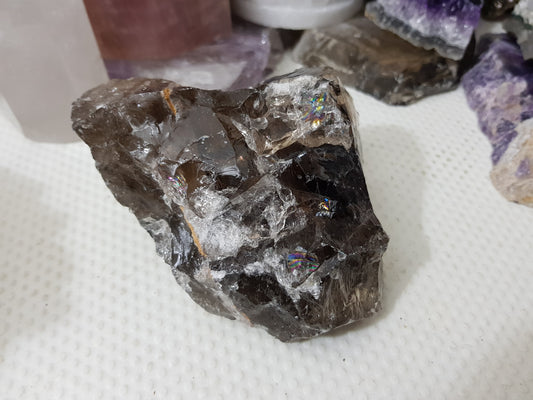 Natural Smoky Quartz Crystal Chunk - RSQ1