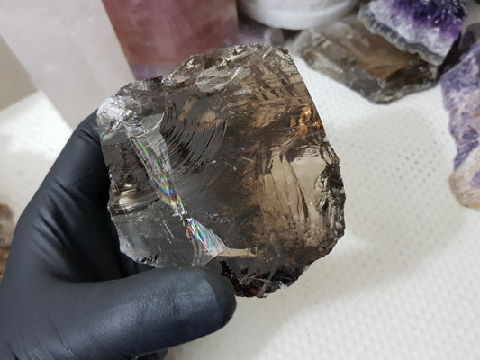 Natural Smoky Quartz Crystal Chunk - RSQ5