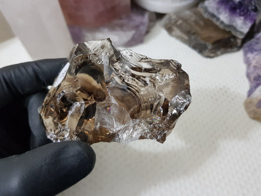 Natural Smoky Quartz Crystal Chunk - RSQ7