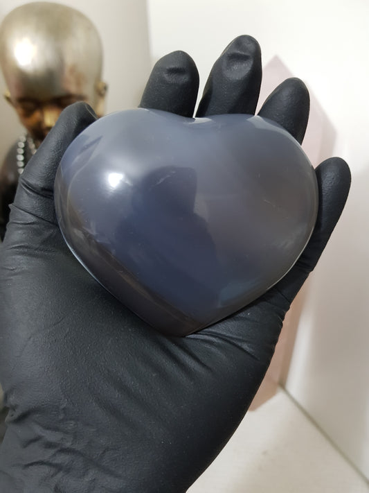 Orca Agate Crystal Heart – OAH6