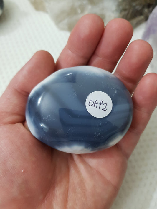 Orca Agate Palmstone – OAP2