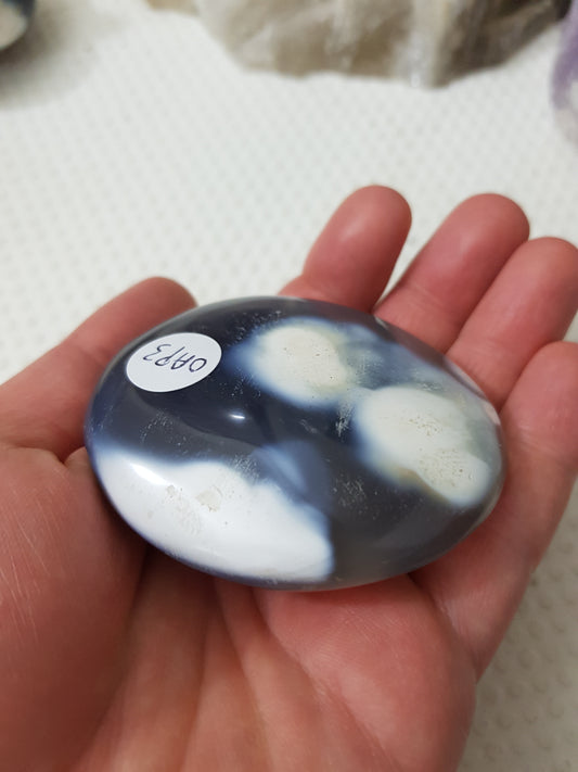 Orca Agate Palmstone – OAP3