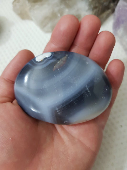 Orca Agate Palmstone – OAP4