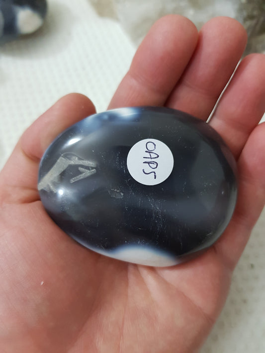 Orca Agate Palmstone – OAP5